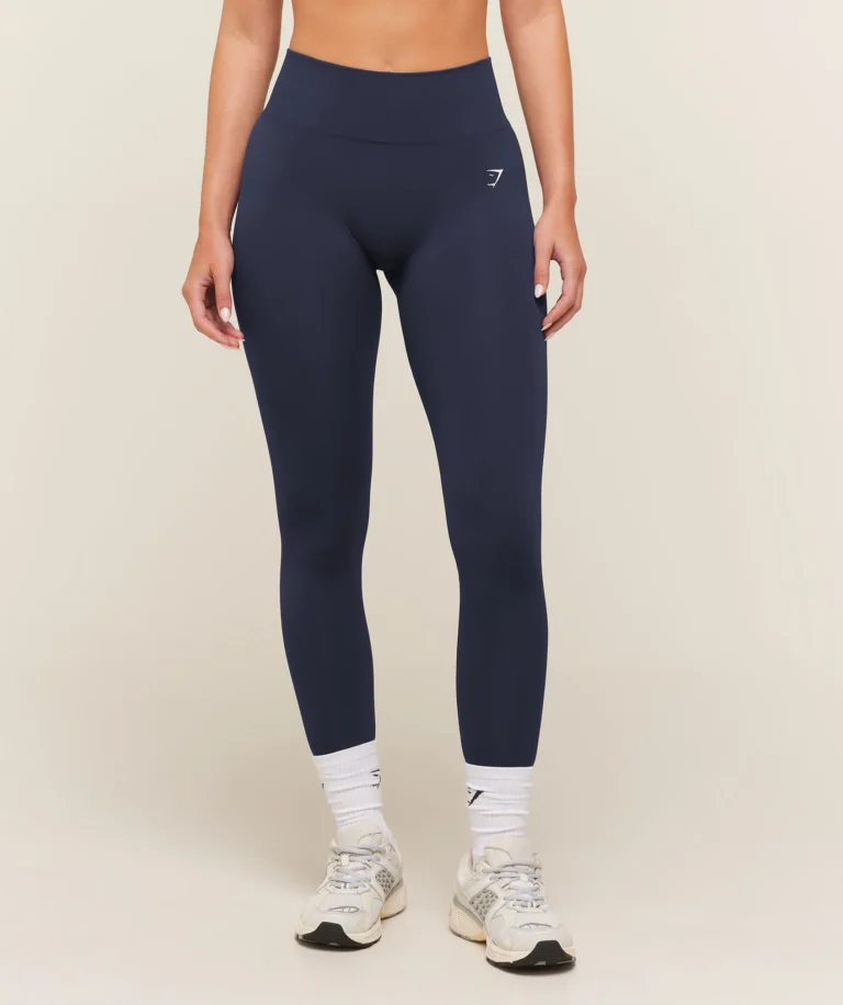 Леггинсы женские GymShark Everyday Seamless Leggings Heavy Blue
