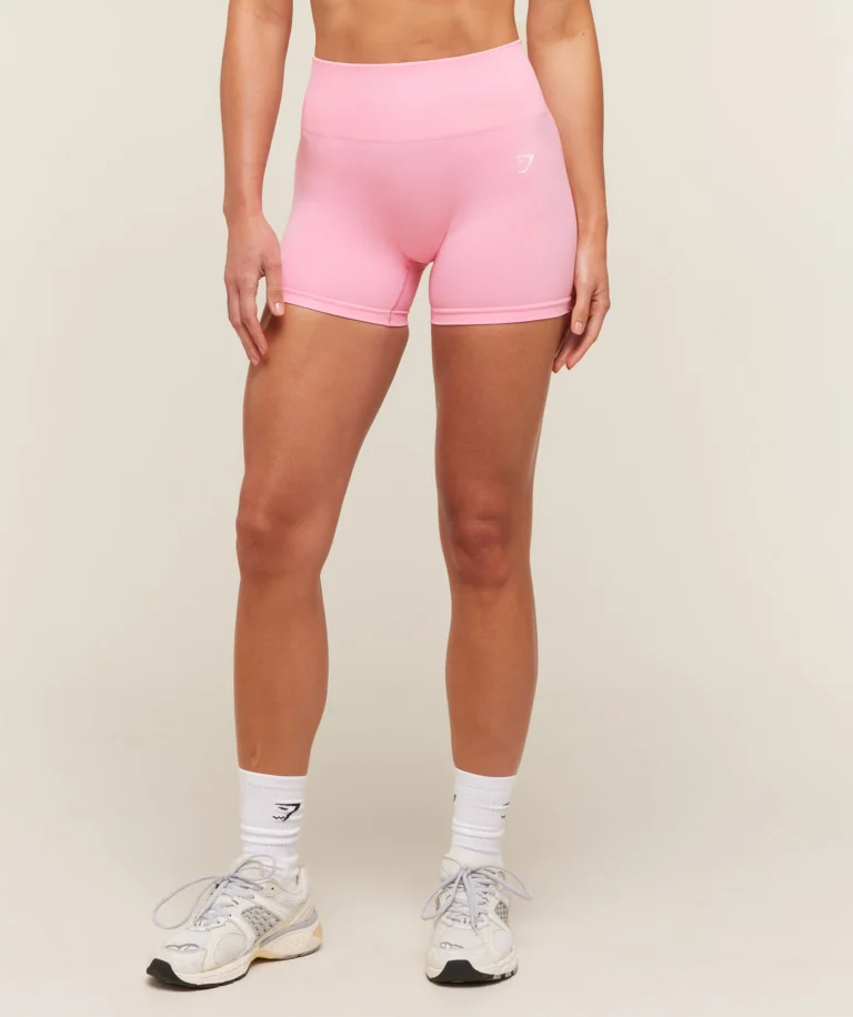 Шорты GymShark Everyday Seamless Shorts Poise Pink