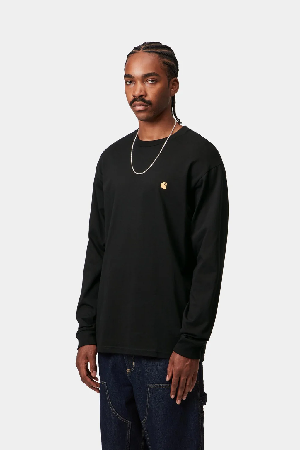 Лонгслив Carhartt WIP Chase Long Sleeve T-Shirt Black
