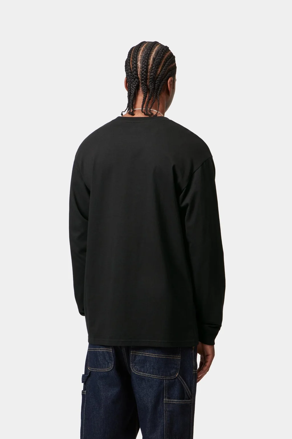 Лонгслив Carhartt WIP Chase Long Sleeve T-Shirt Black