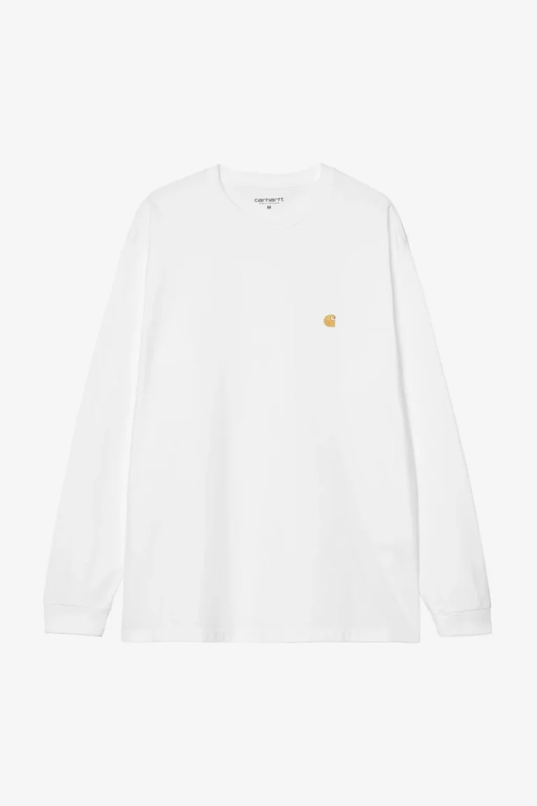 Лонгслив Carhartt WIP Chase Long Sleeve T-Shirt White