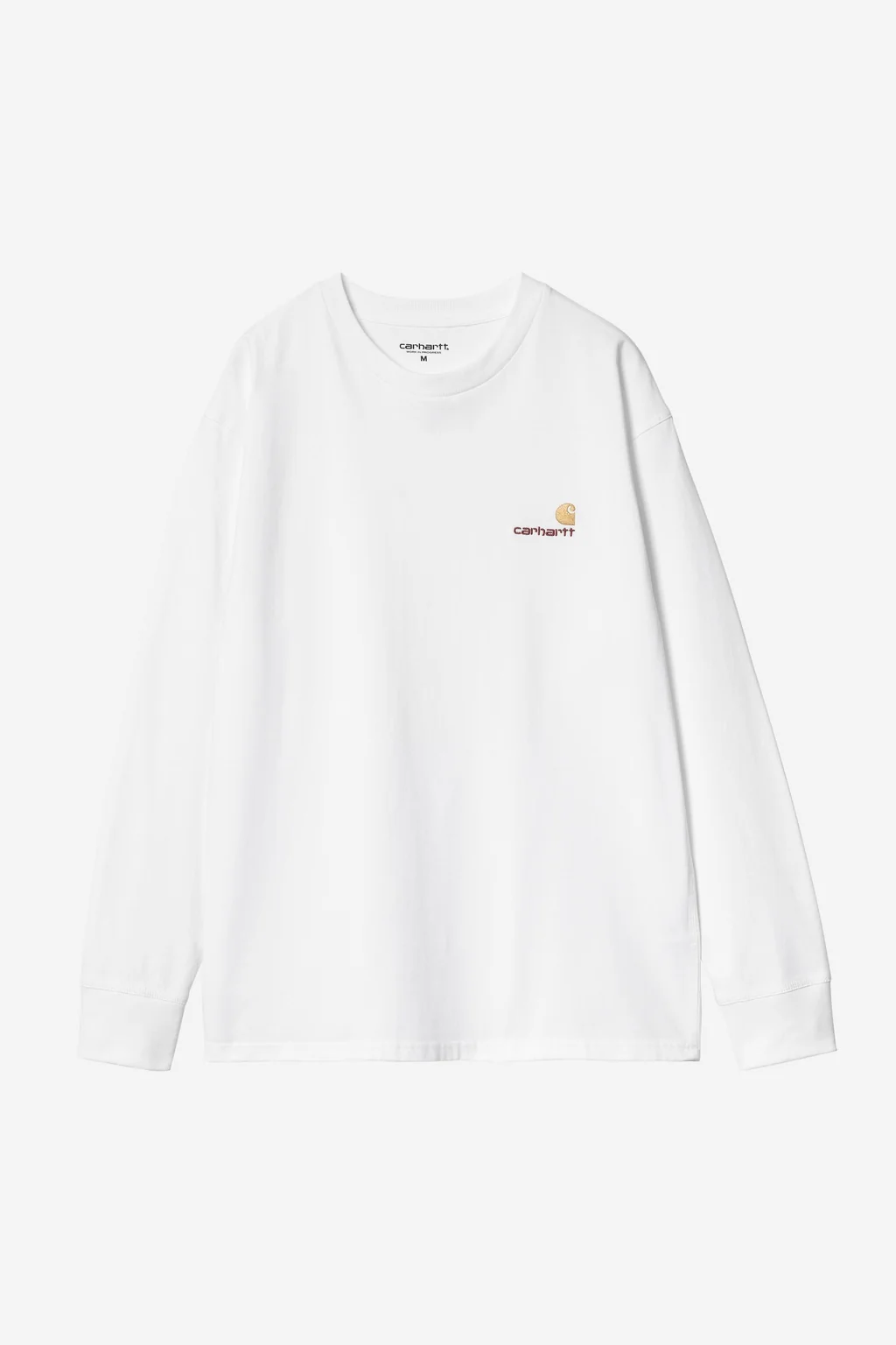 Лонгслив Carhartt WIP American Script Long Sleeve T-Shirt White