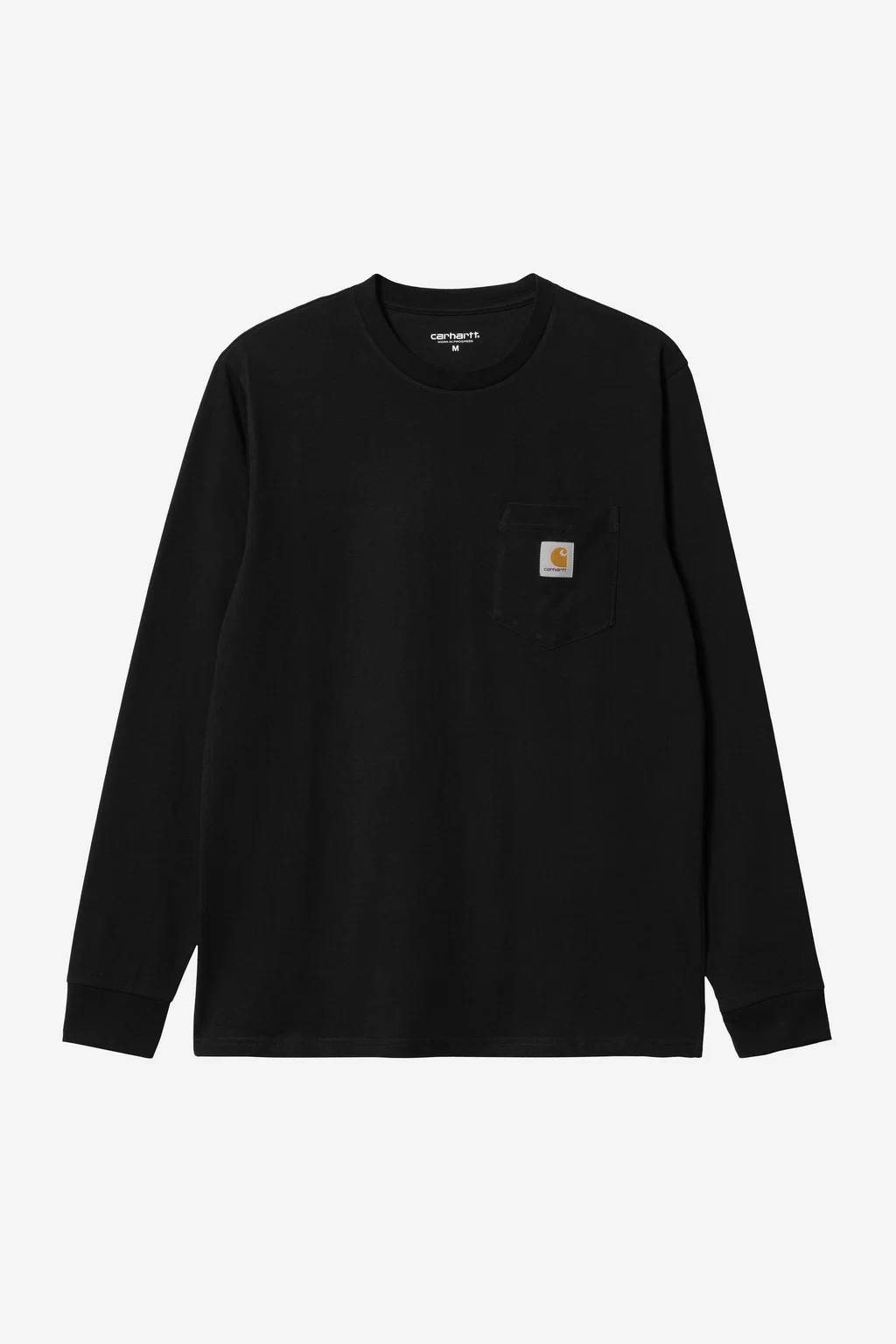 Лонгслив Carhartt WIP Long Sleeve Pocket T-Shirt Black