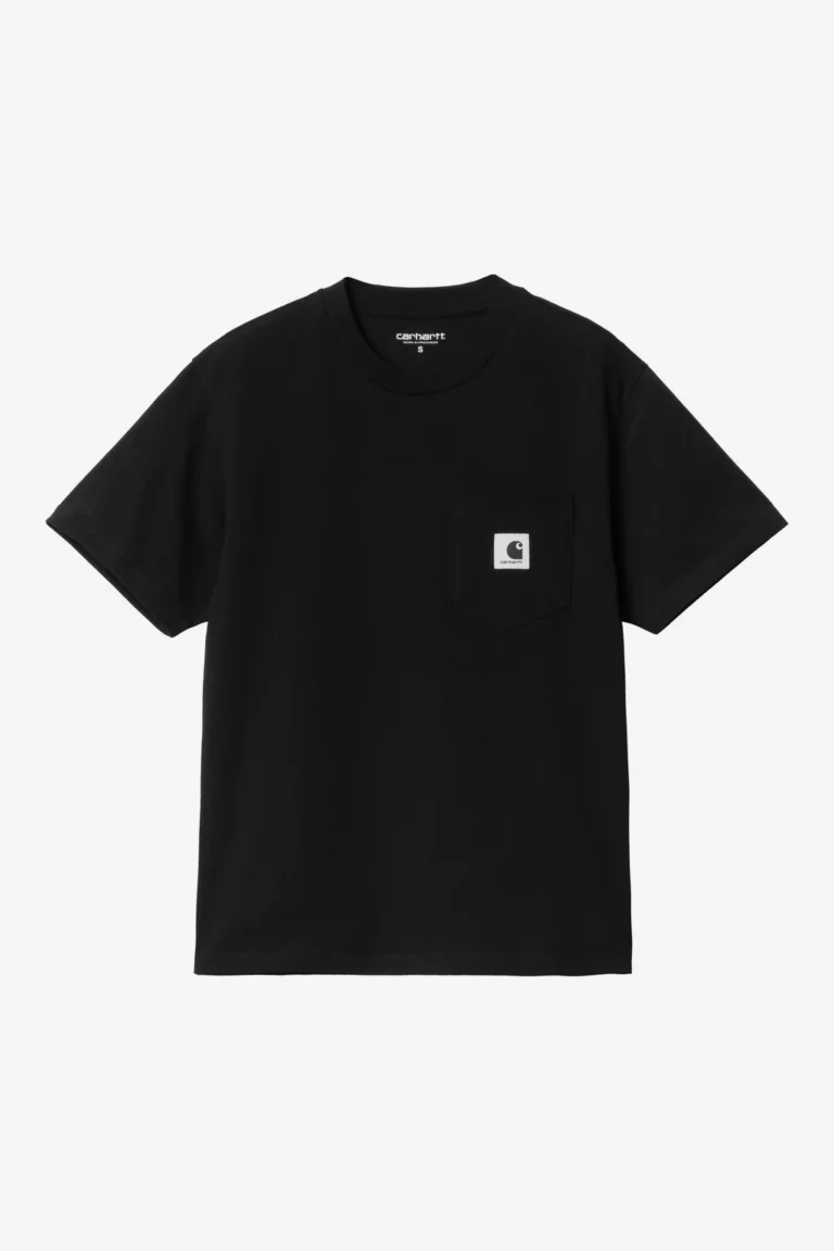 Футболка Carhartt WIP Women’s Pocket T-Shirt Black