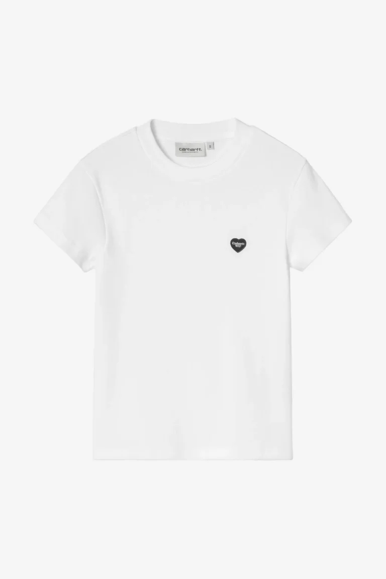 Футболка Carhartt WIP Women’s Small Heart T-Shirt White / Black