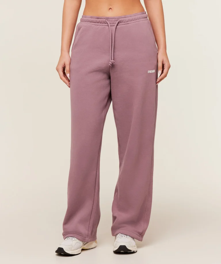 Спортивные брюки GymShark Cosy Luxe Straight Leg Regular Joggers Calm Pink
