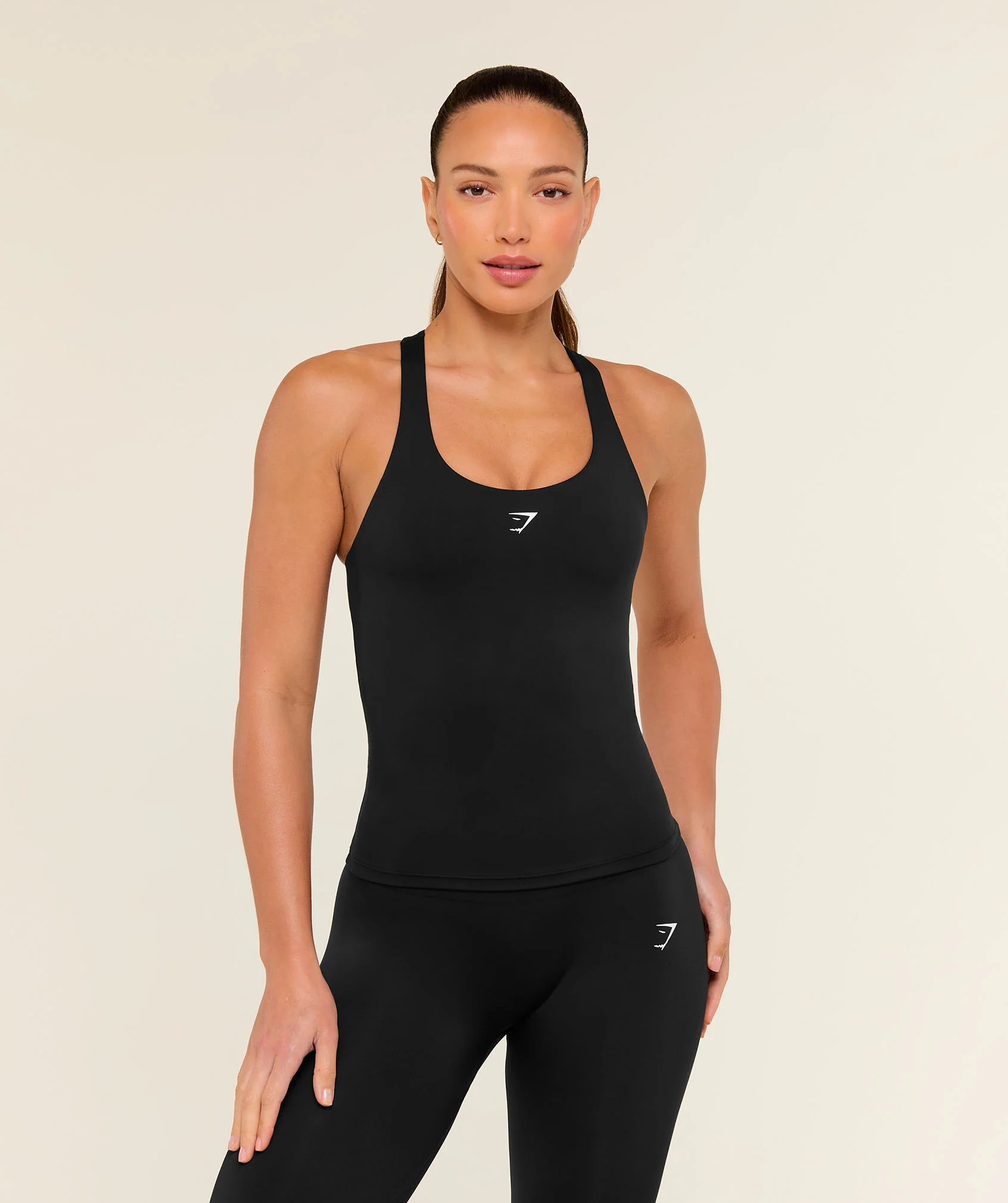 Майка GymShark Shelf Cami Tank Black