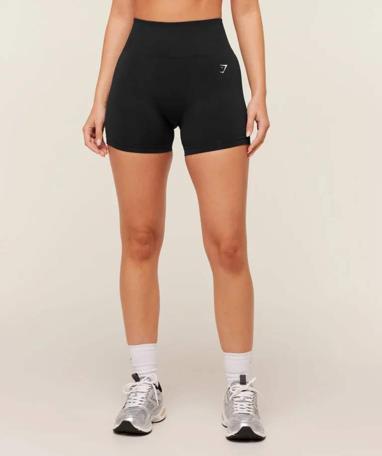 Шорты GymShark Everyday Seamless Shorts Black