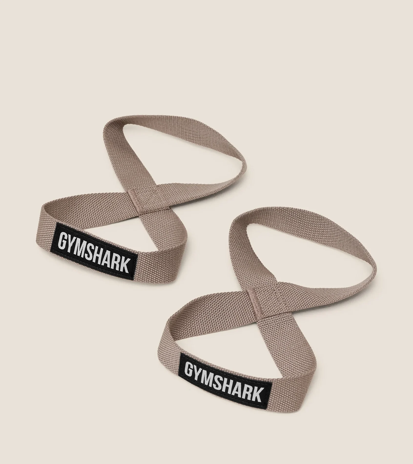 Стрепы GymShark Figure 8 Lifting Straps Lifestyle Brown