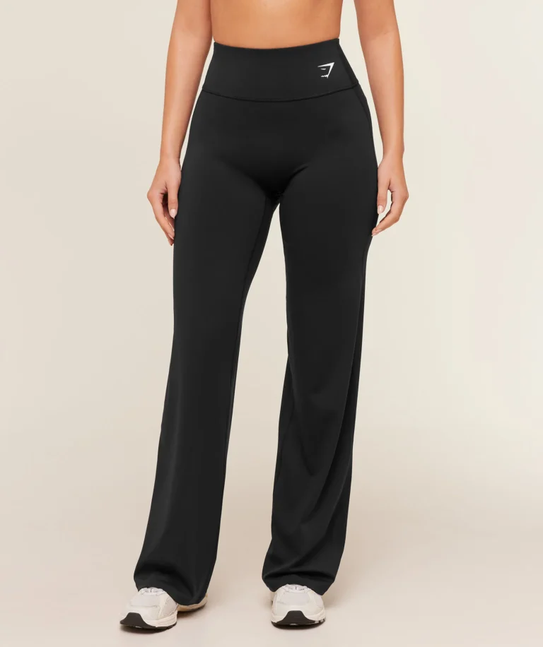 Леггинсы GymShark Training Straight Leg Regular Leggings Black