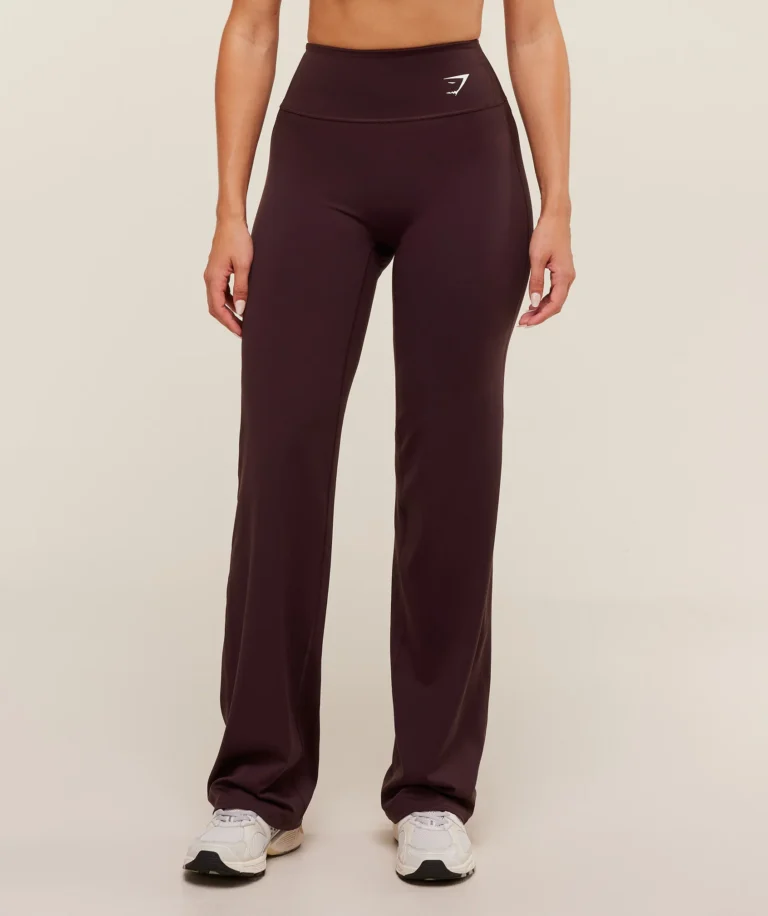 Леггинсы GymShark Training Straight Leg Regular Leggings Cherry Purple