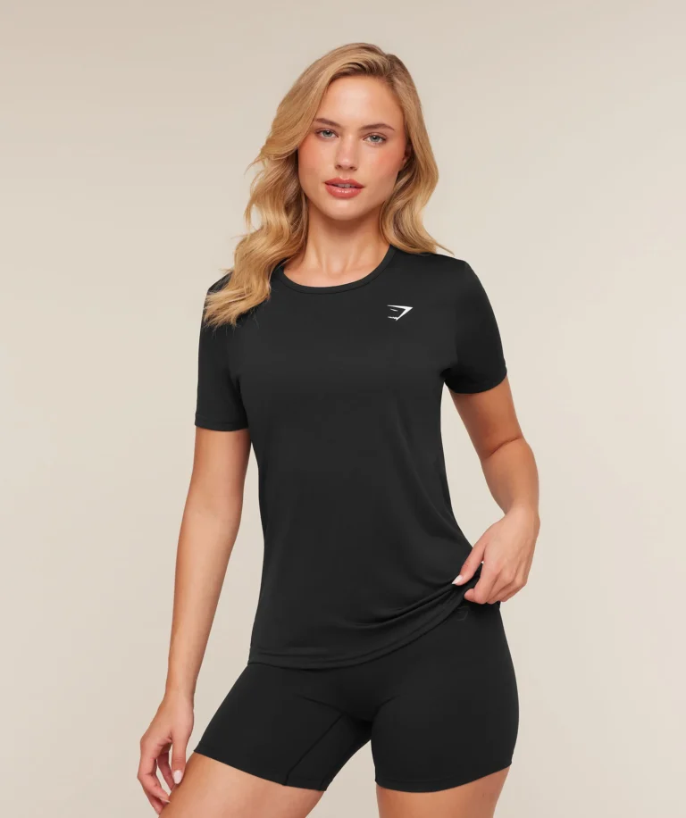 Футболка GymShark Training T-Shirt Black