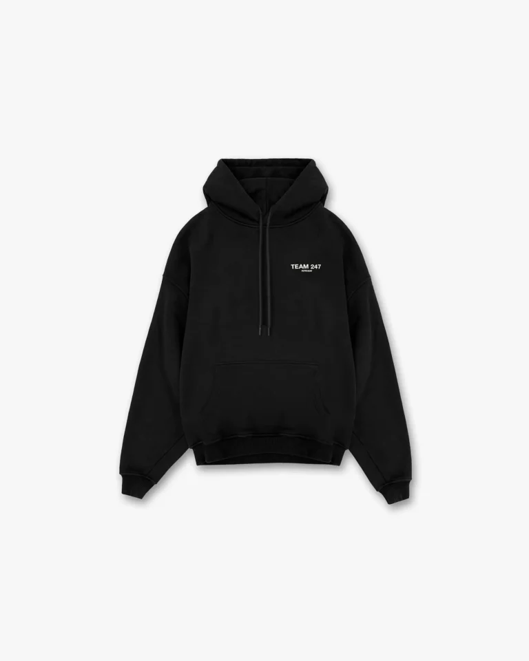 Худи толстовка REPRESENT 247 Team 247 Oversized Hoodie Jet Black