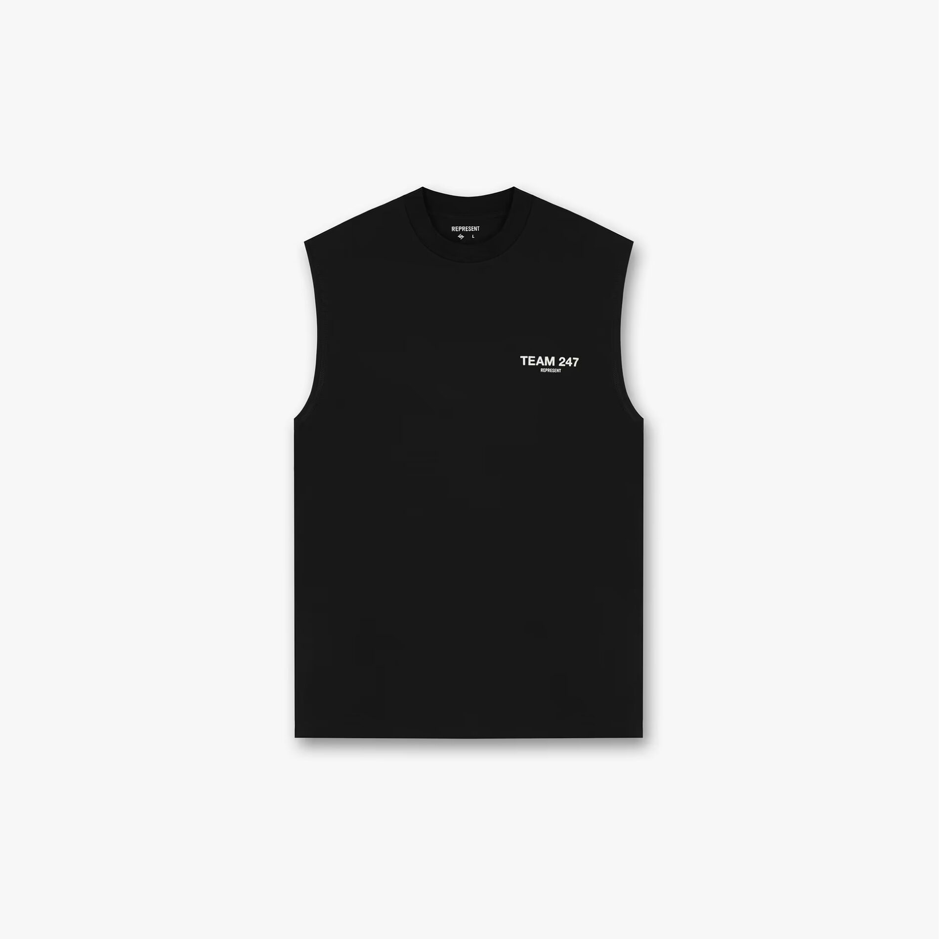 Майка REPRESENT 247 Team 247 Oversized Tank Jet Black