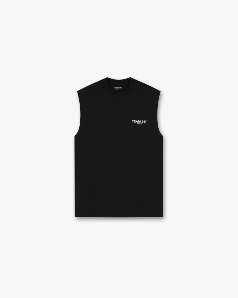 Майка REPRESENT 247 Team 247 Oversized Tank Jet Black