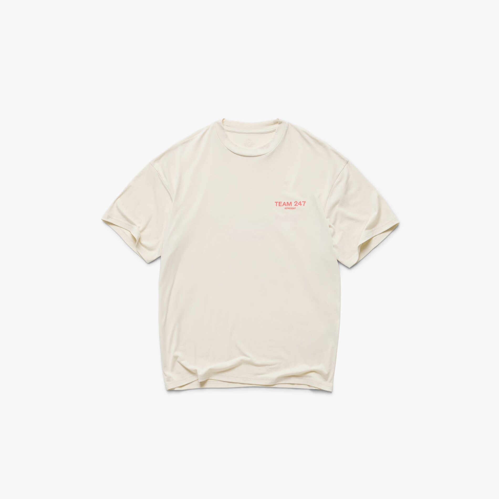 Футболка REPRESENT 247 Team 247 Oversized T-Shirt Cream