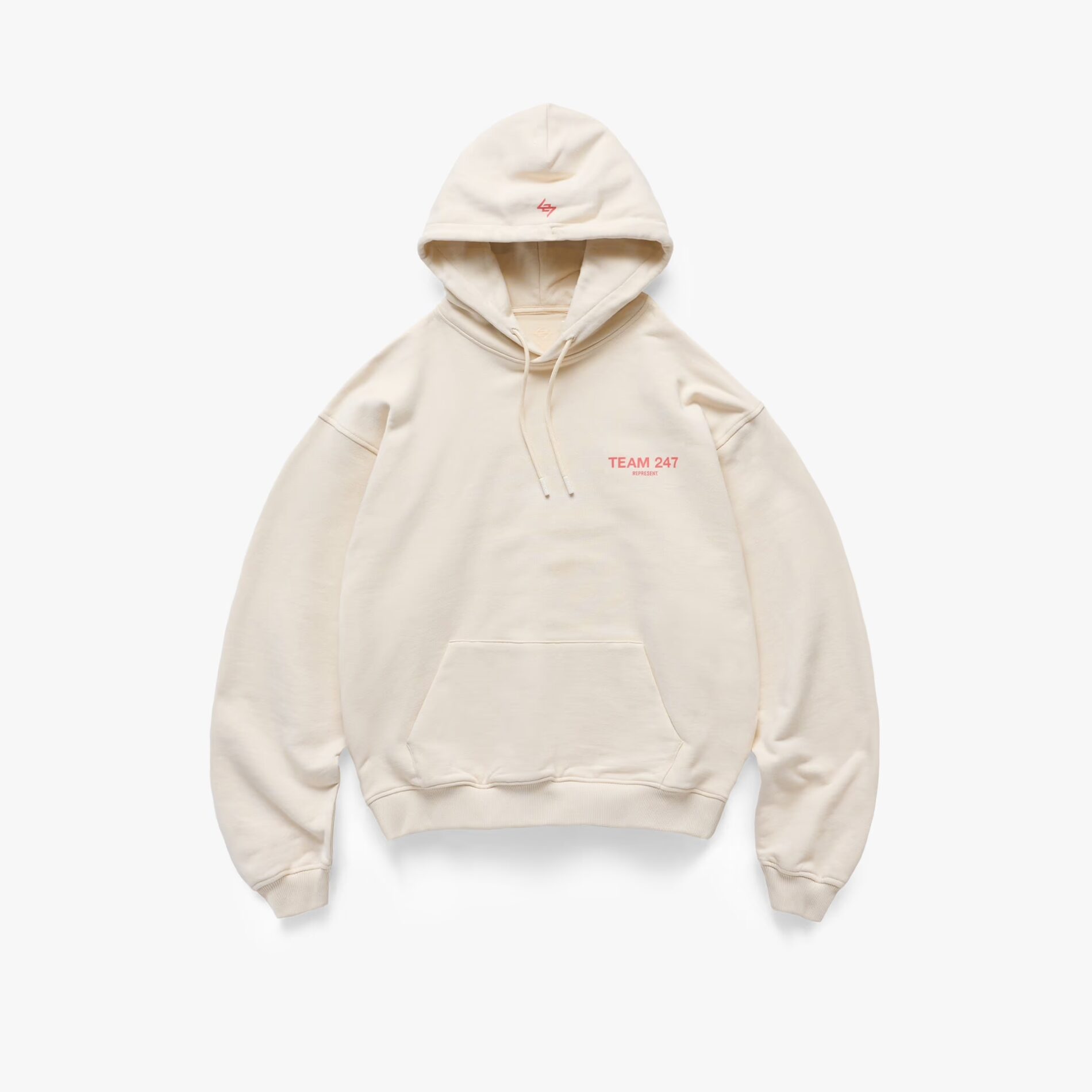 Худи толстовка REPRESENT 247 Team 247 Oversized Hoodie Cream