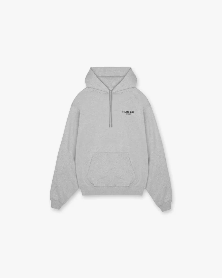 Худи толстовка REPRESENT 247 Team 247 Oversized Hoodie Team 247 Oversized Hoodie Ash Grey