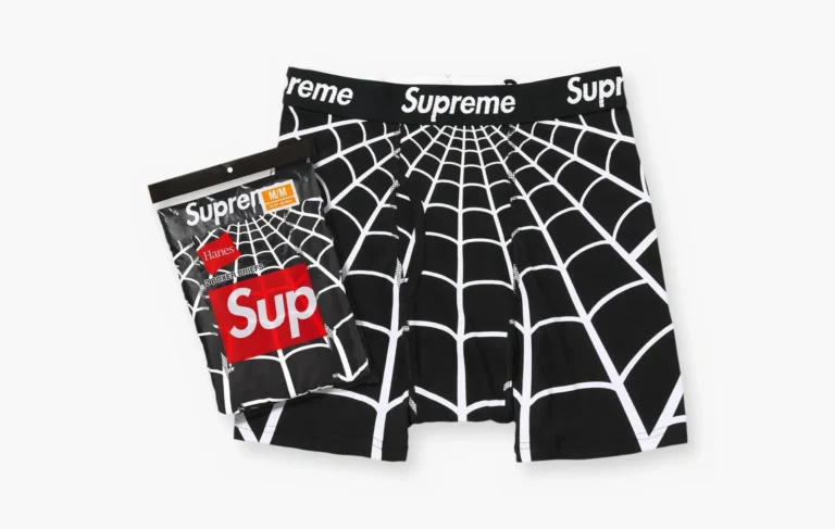 Комплект мужских боксеров Supreme/Hanes Spider-Man Boxer Briefs 2 Pack Black