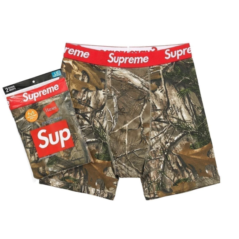 Комплект мужских боксеров Supreme/Hanes Boxer Briefs 2 Pack Realtree