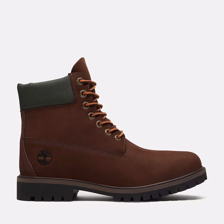 Ботинки Timberland Heritage 6-Inch Waterproof Boot Dark Brown Nubuck