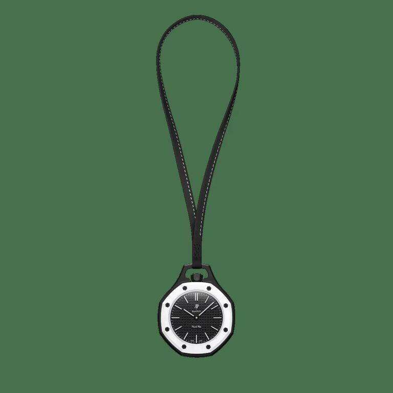 Часы карманные оригинальные Swatch x Audemars Piguet Bioceramic Royal Pop Ocho Negro