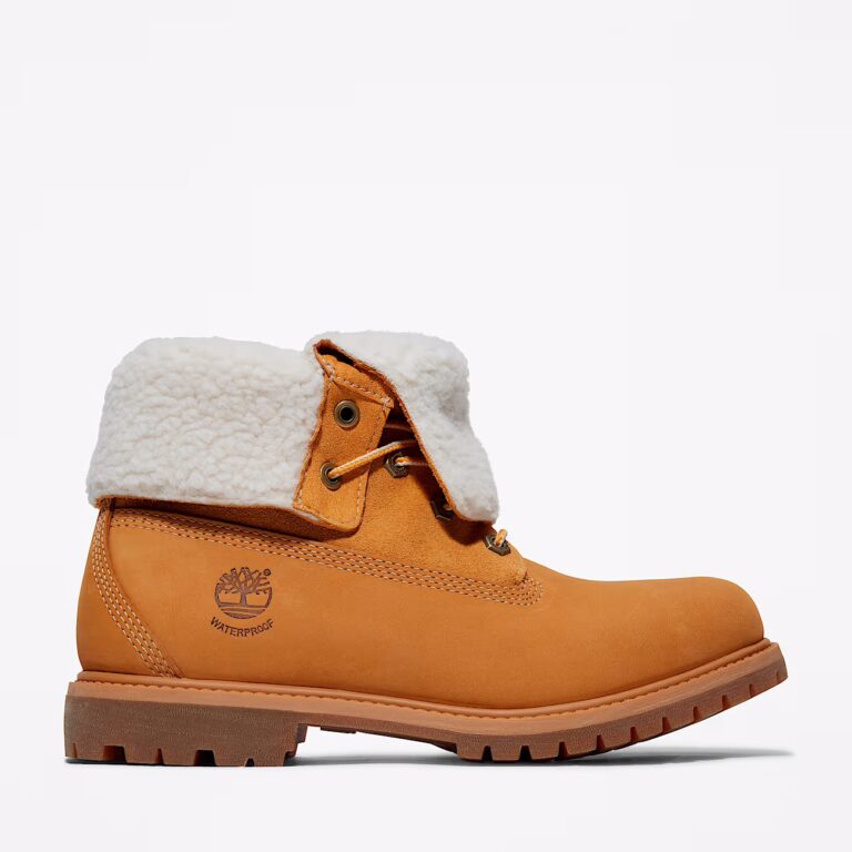 Ботинки женские Timberland Warm-Lined Waterproof Roll-Top Boot Wheat Nubuck