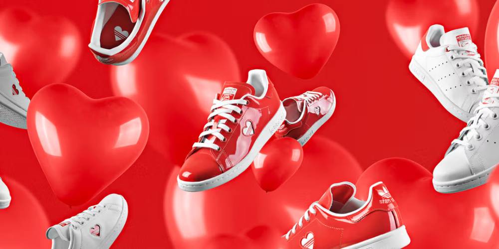 adidas Stan Smith Valentine's Day "Active Red"