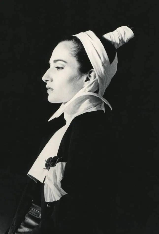 Анна Демельмейстер, весна/лето 1982. Фото Патрика Робина. Антверпенская шестерка