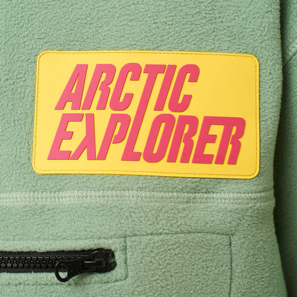 Флисовый джемпер Arctic Explorer мятного цвета