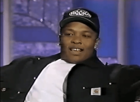Dr.Dre on Arsenio Hall Show 1992 carhartt