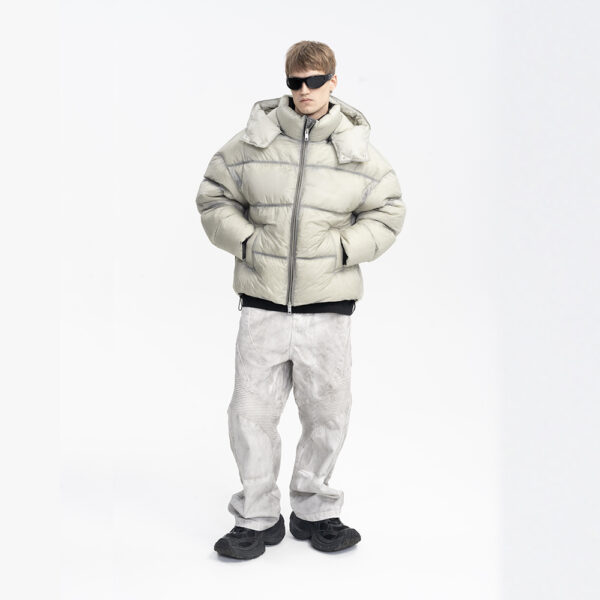 Куртка ABC Clothes Down Jacket Module серая