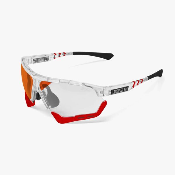 Scicon AEROCOMFORT XL Crystal Gloss/lens SCNXT Photochromic Red Mirror