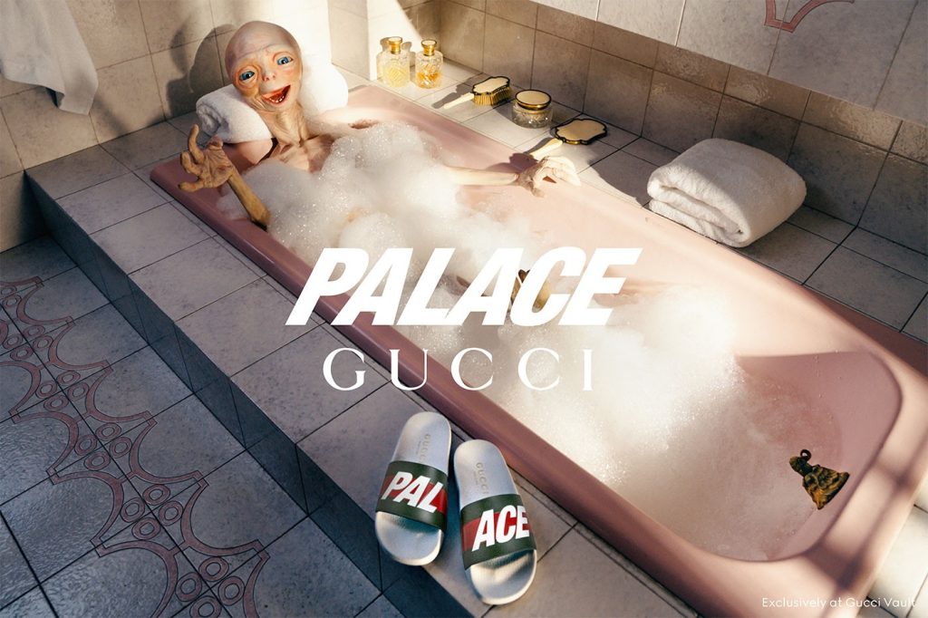 сотрудничество Palace Gucci