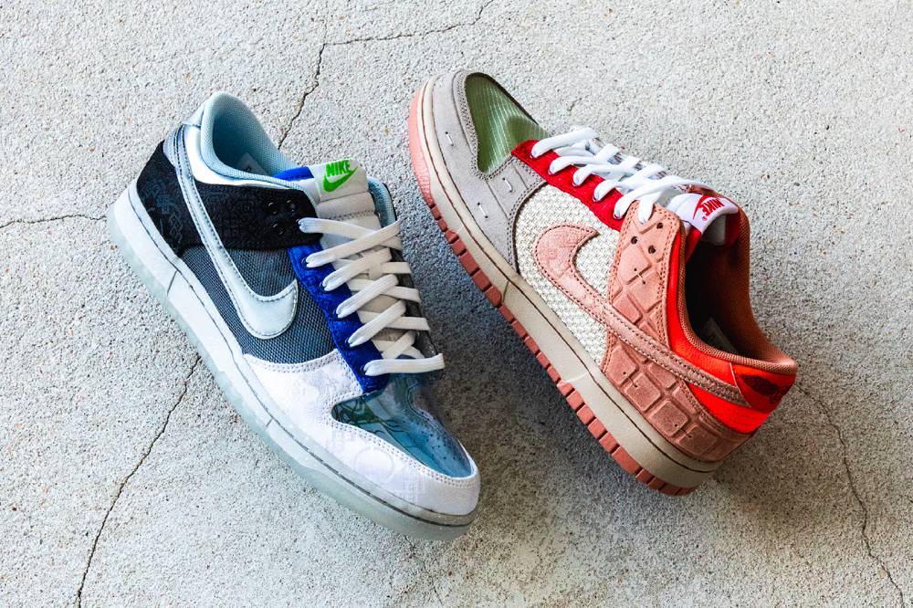 CLOT x Nike Dunk Low "What the? CLOT"