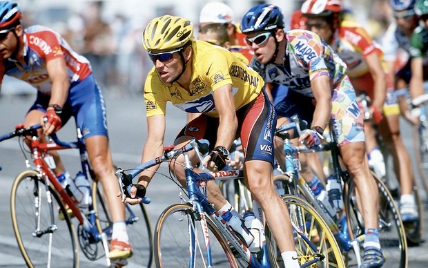 Лэнс Армстронг во время Тур Де Франс - 1999 год