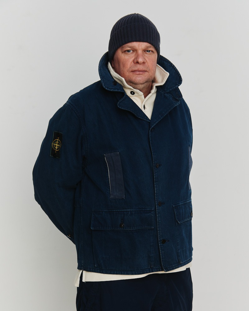 Stone Island Marina Denim pea coat 1985