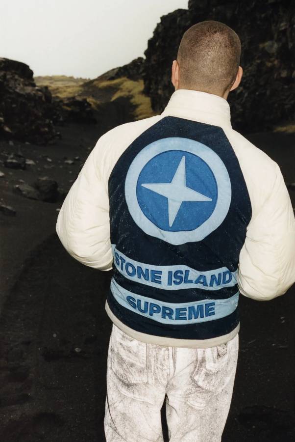 Коллаборация Supreme Stone Island 2023